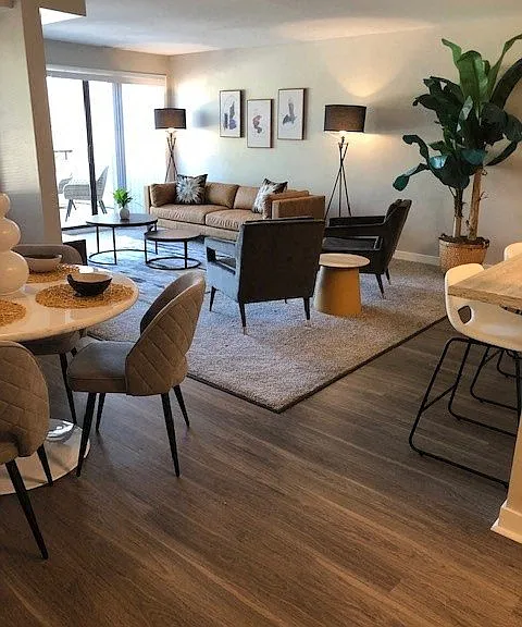 Upgraded Wood Flooring