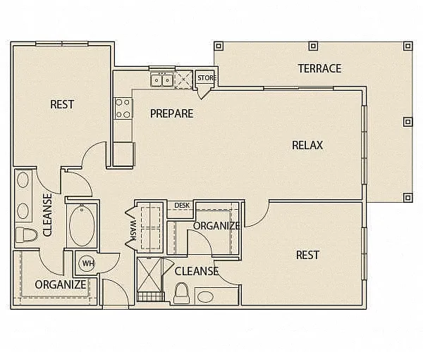 Floor plan B3