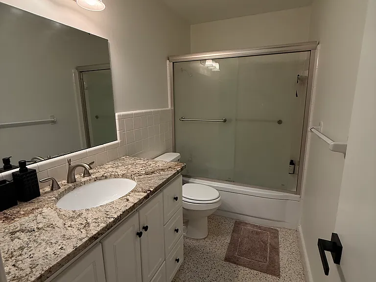 Hall bathroom.