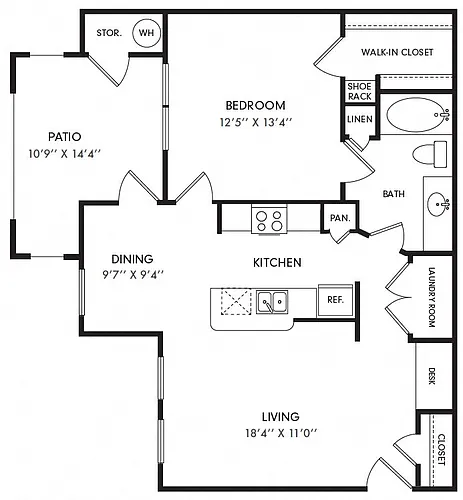 Floor plan A8