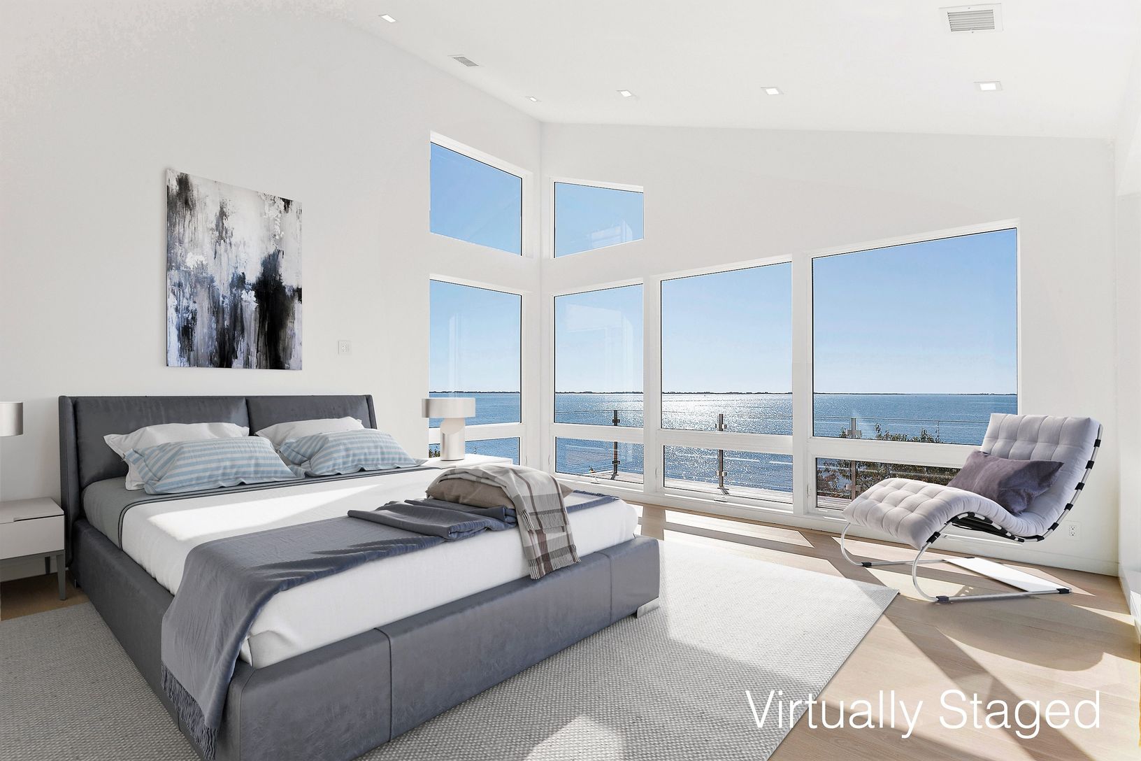  The Master with Balcony Virtually Staged