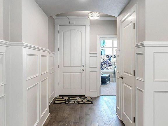 Entry Hall from stairwell