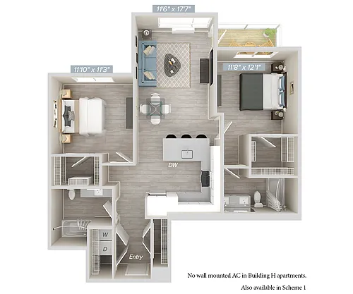 Floor plan B3