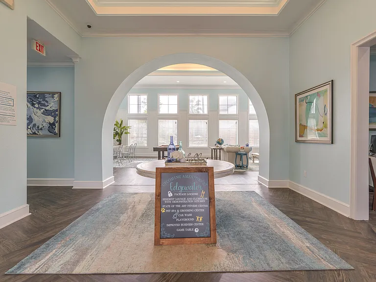 Leasing Office Entryway
