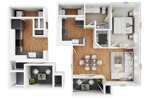 Floor plan 1A1