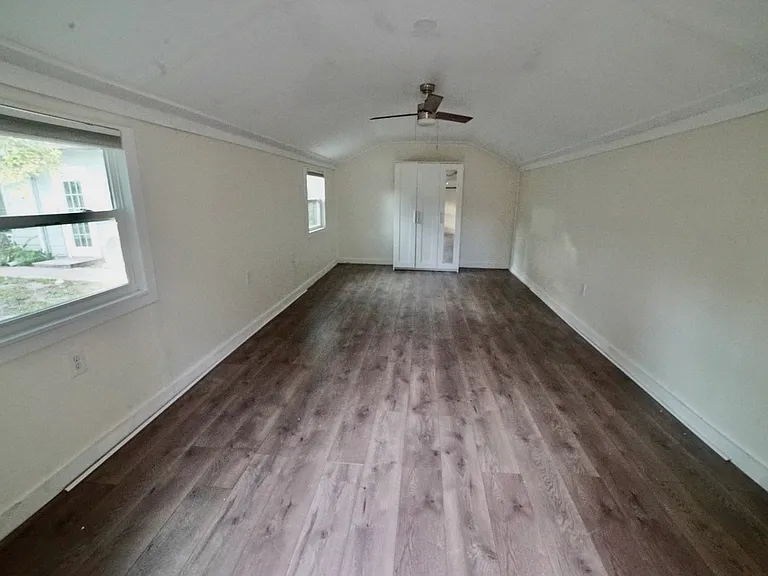 detached studio in backyard