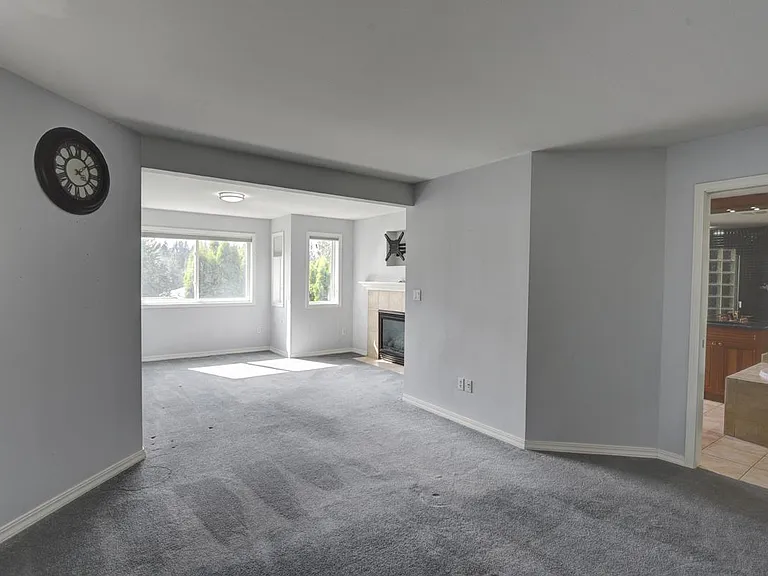 Formal living room off of the entryway