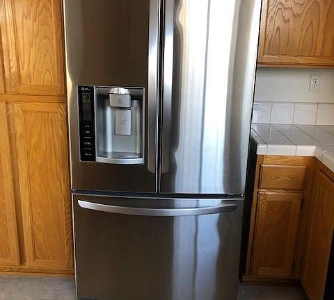 Stainless Steel finish refrigerator