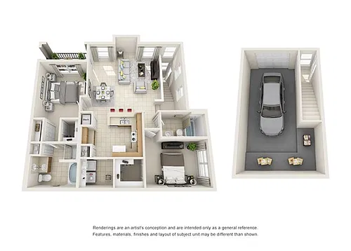 Floor plan B4 Garage- Upper