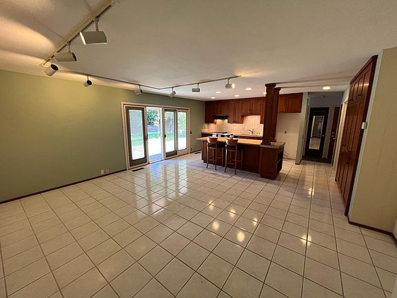 Family room looking back towards the kitchen.