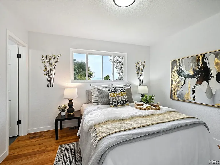 Staged Master Bedroom