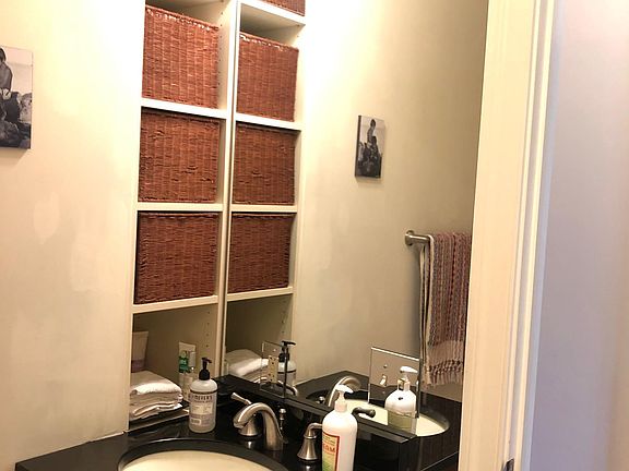 extra storage in hallway bath