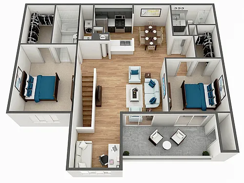 Floor plan The Econofina
