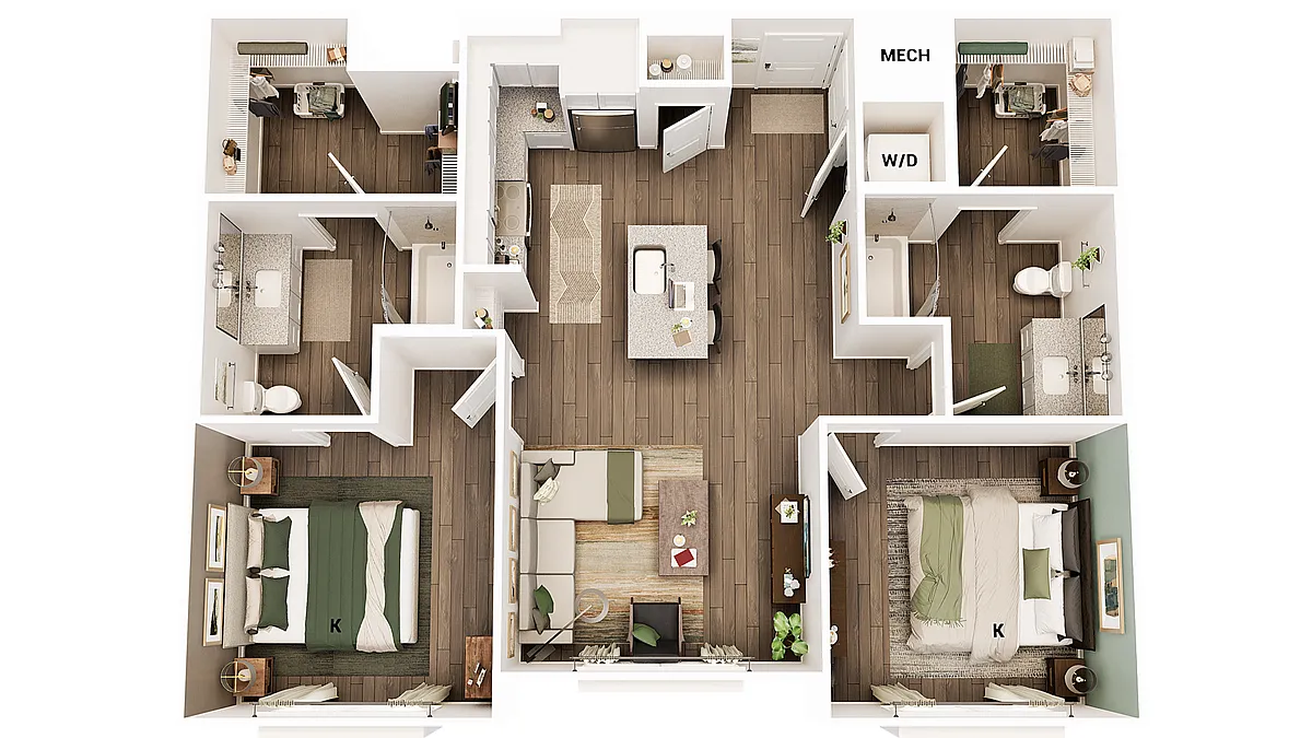 Floor plan B22