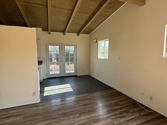 Living room and dinning room