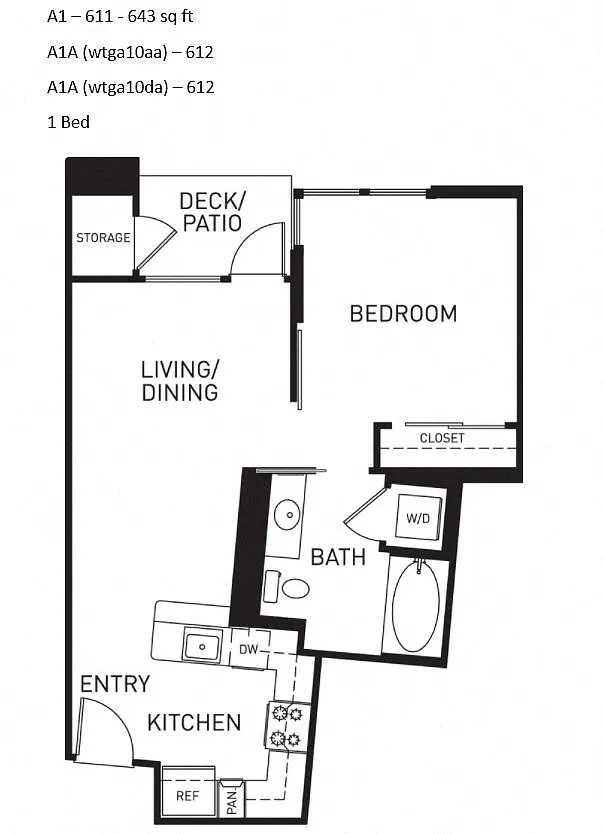 Floor plan A1