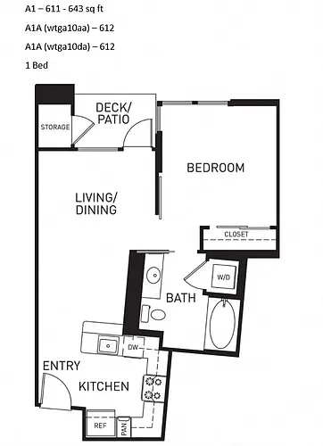 Floor plan A1