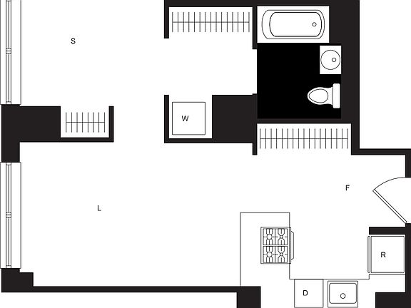 2nd image of 505 W 29th St Penthouse 4F