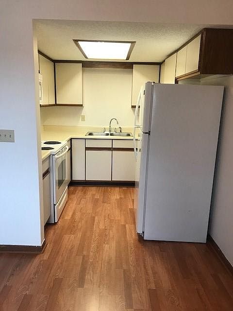 Kitchen with new flooring