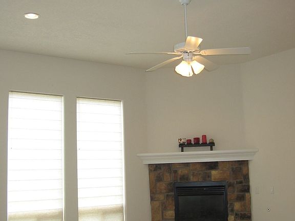 Stone Face Gas Fireplace