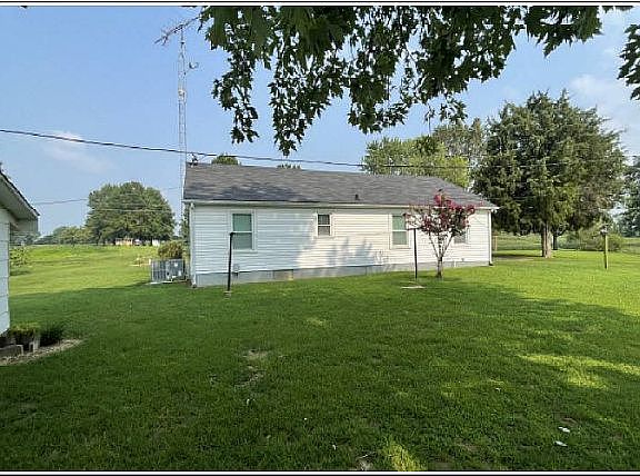 Rear Of Home