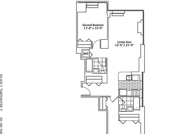 2nd image of 125 W 31st St APT 56B