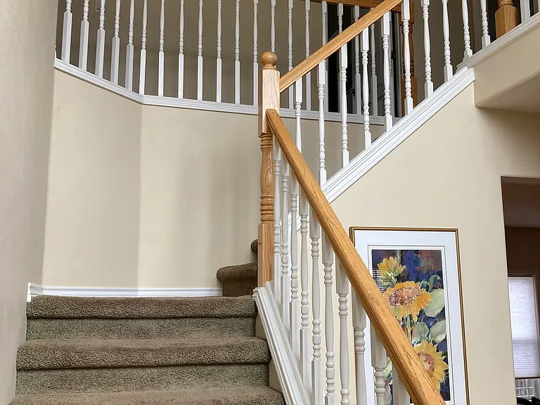 Stairs to the bedrooms