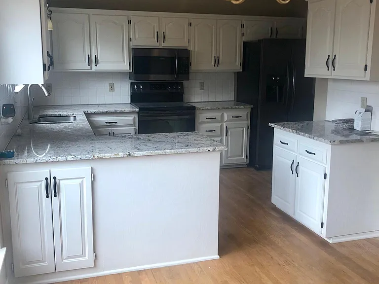 Kitchen and dining area
