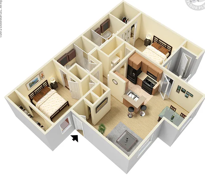 Ashford Remington 2 Bed 2 Bath Ashford Remington 2 Bed 2 Bath