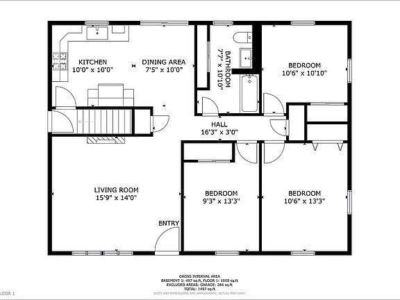 4th image of 1015 Pawnee Dr NW