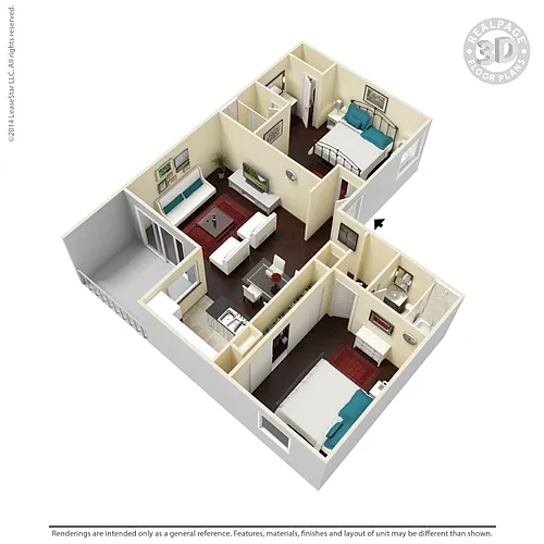 Floor plan B3