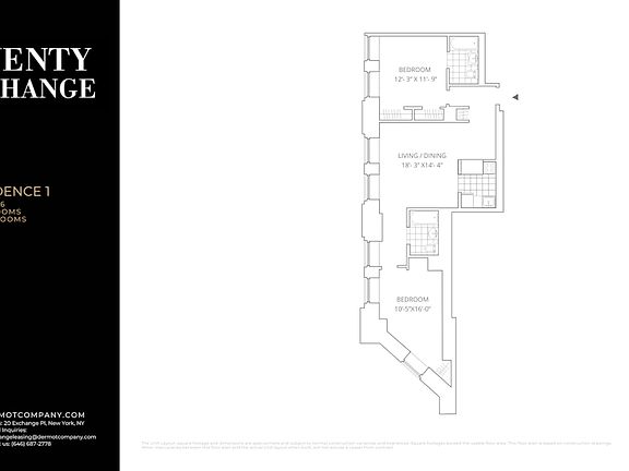 2nd image of 20 Exchange Pl APT 3601