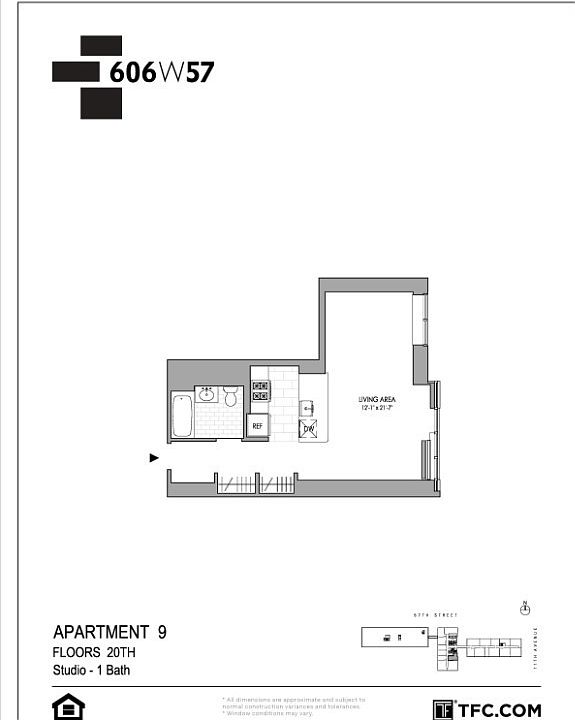 1st image of 606 W 57th St APT 2009