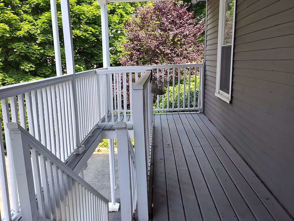 Private porch overlooking gardens