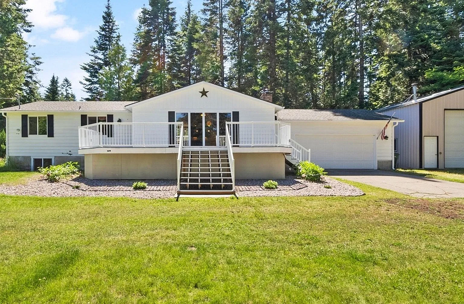 Dream Retreat on a Private Acre with Lake Views & Heated Shop — Photo 3