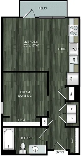 Floor plan E1