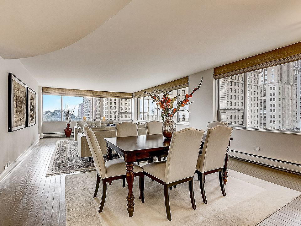 Huge dining & living area