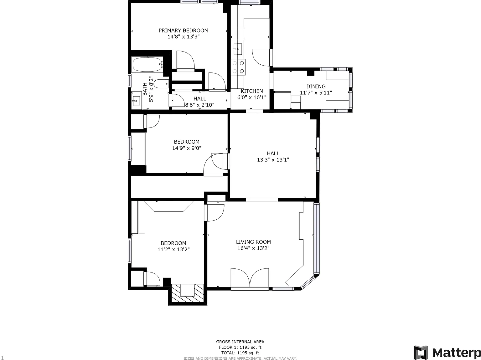 3 bed, 1000 sqft, $2,180 — Photo 3