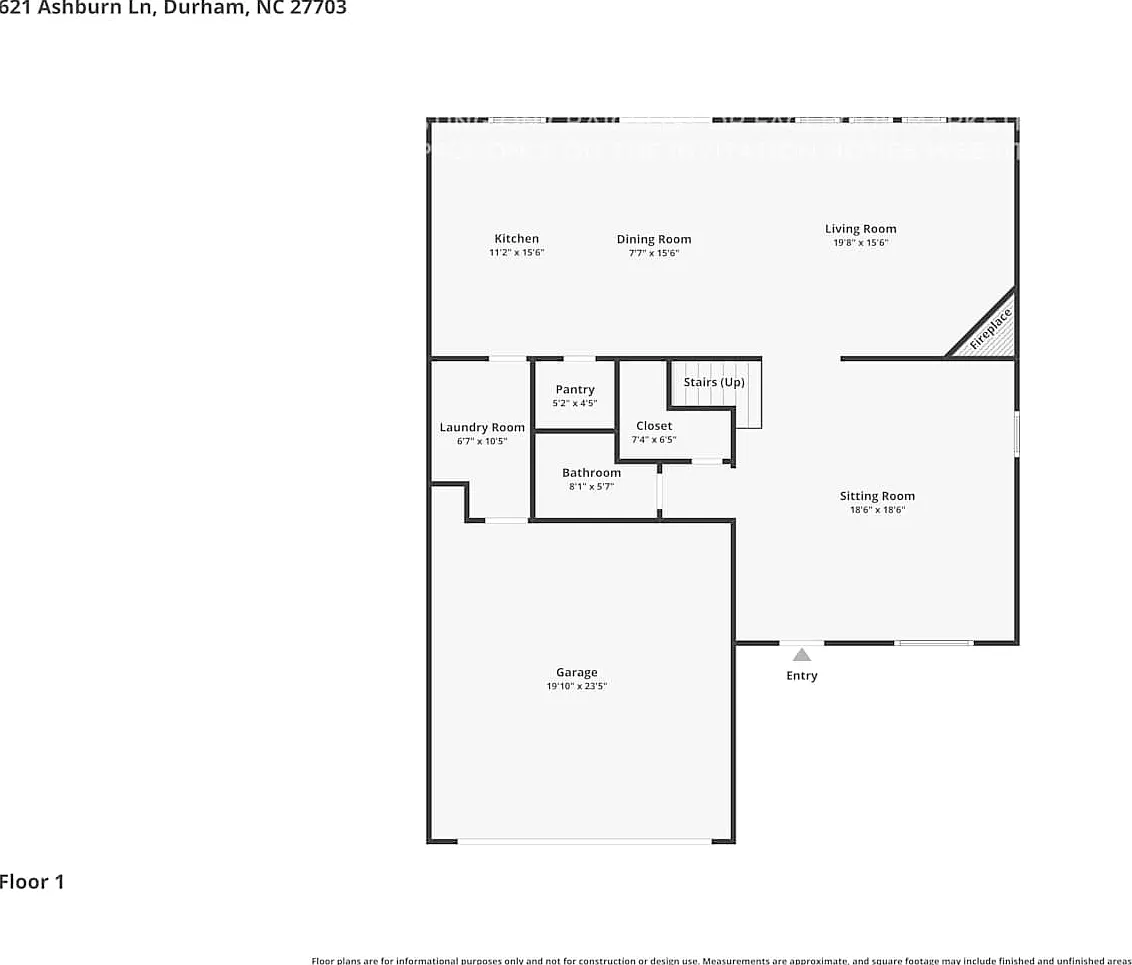 621 Ashburn Ln Durham, NC 27703 — Photo 2