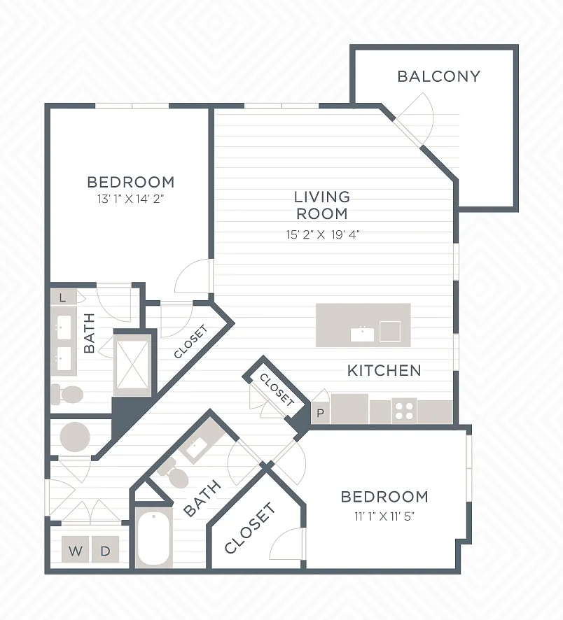 Floor plan B2-7