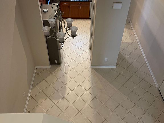 Kitchen and dining room.
