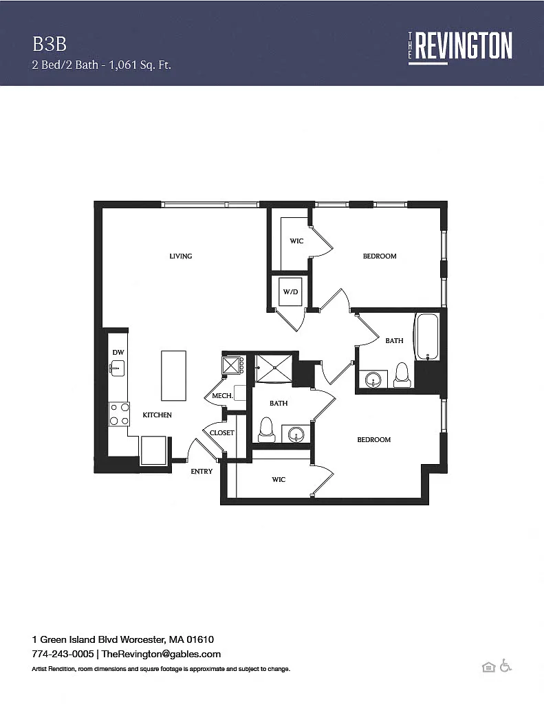 Floor plan B3B