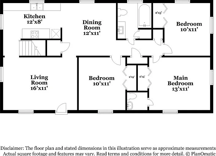 3 bed, 1.5 bath, 1104 sqft, $1,900 — Photo 2