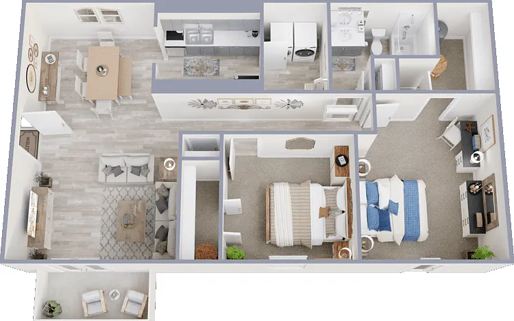 The Magnolia Floorplan Diagram