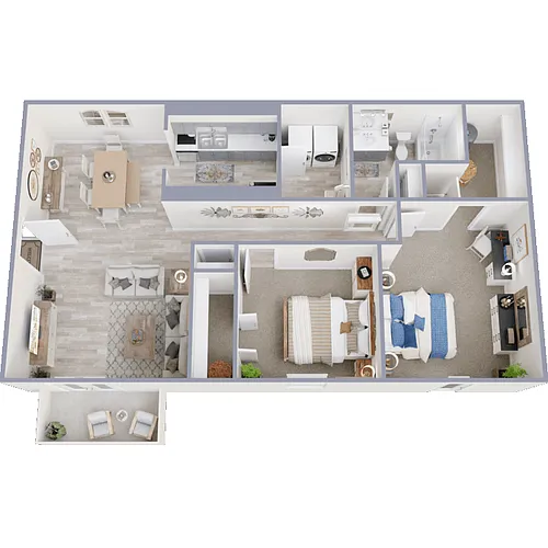 Floor plan The Magnolia