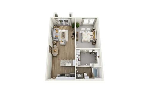 Floor plan The Wildflower