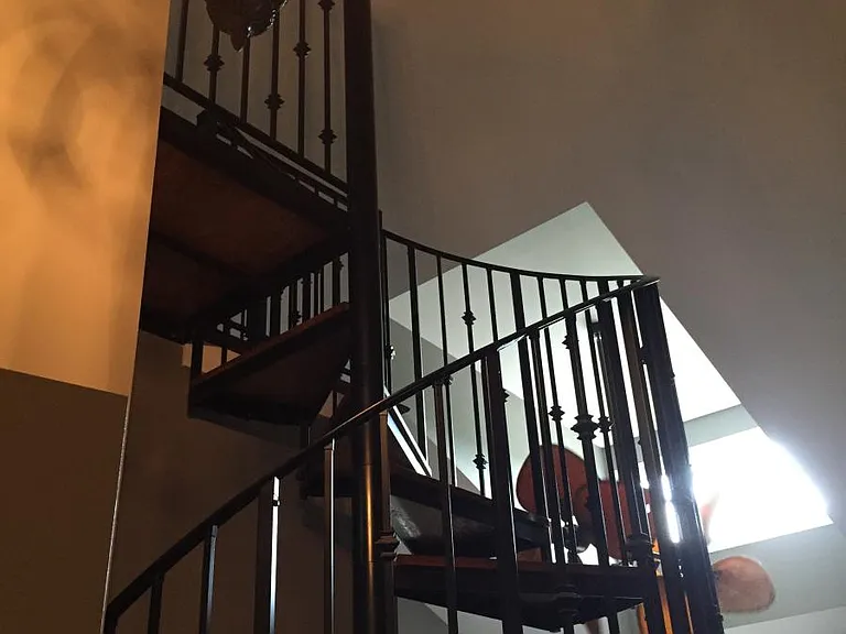 Stairs to loft