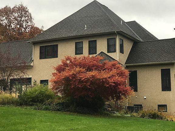 View from side of house