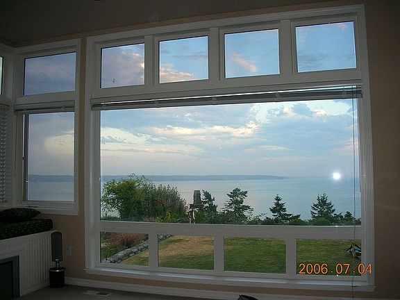 View from living room