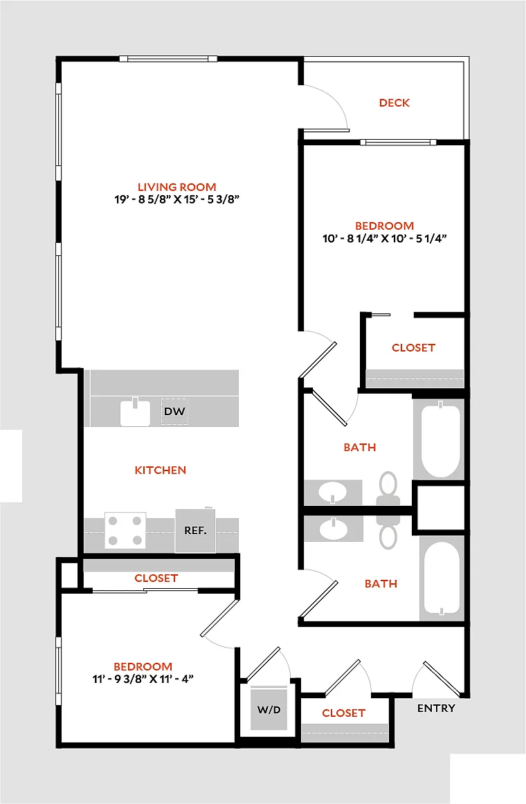 Floor plan Plan 2G
